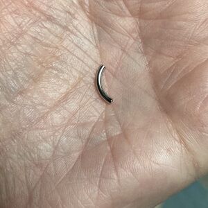 Anatometal Titanium 14g 7/16” Curved Barbell Post